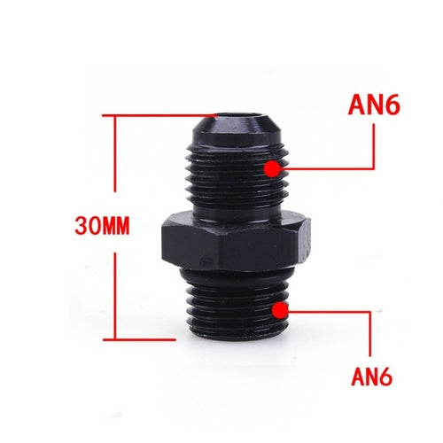 Universal AN6 AN8 AN10 To AN To M14/M16/M18x1.5 Thread Straight Fuel