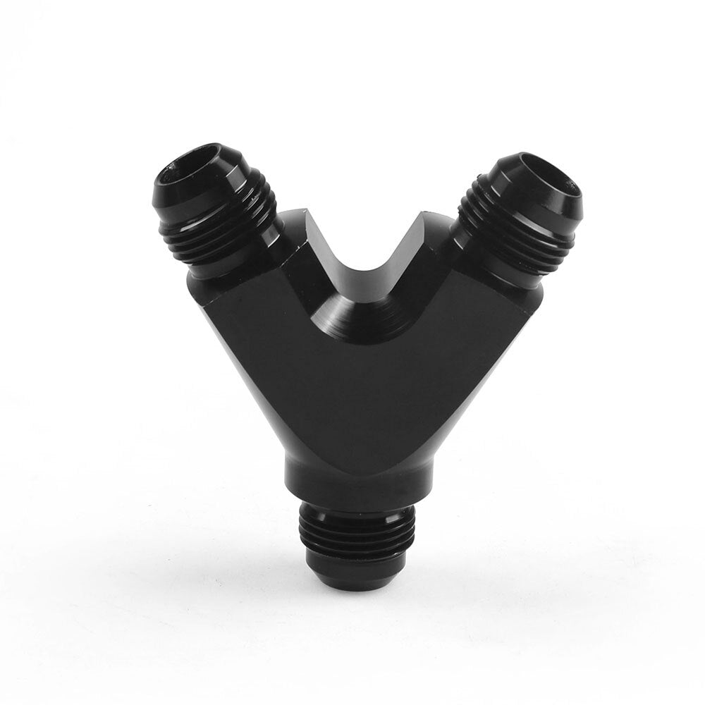 Y Adapter 3 Way Aluminium Fitting An6 6-an Male To 2x An6 6-an Male