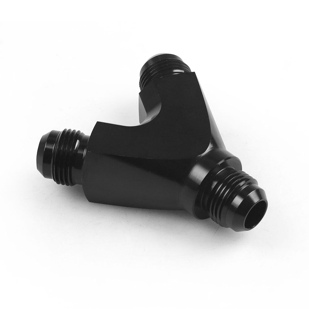 Y Adapter 3 Way Aluminium Fitting An6 6-an Male To 2x An6 6-an Male